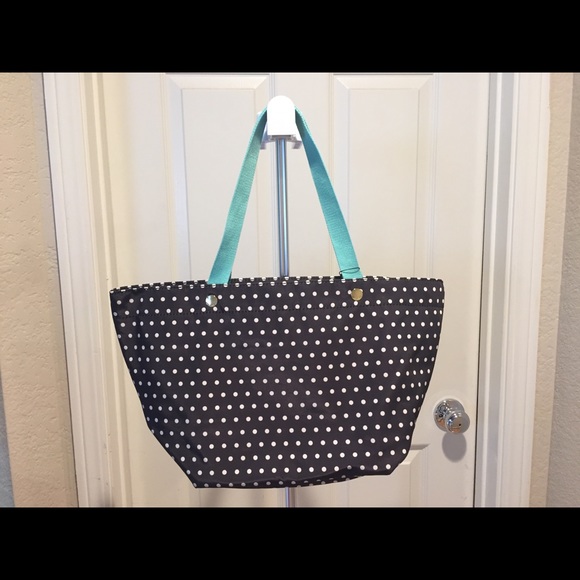 Fossil Handbags - NEW Fossil Black and White Pok a Dot Purse